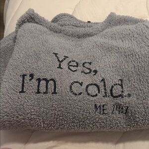 Gray Fleece sweater